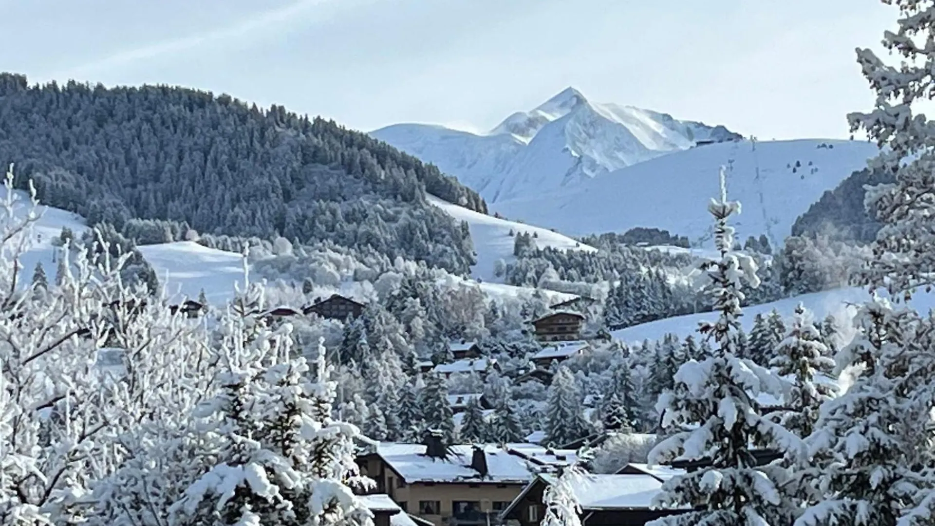Charming Cocoon In Megeve Center location